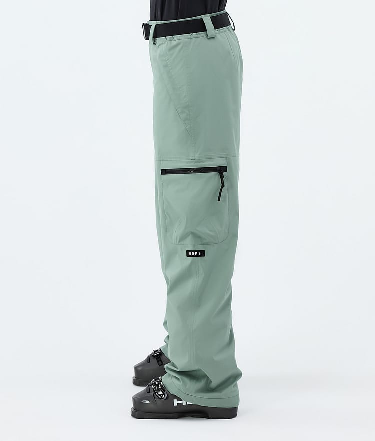 Dope Apex W Lasketteluhousut Naiset Faded Green, Image 3 of 6