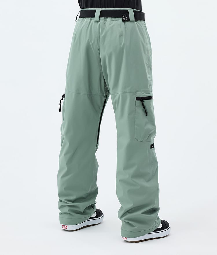Dope Apex W Lumilautailuhousut Naiset Faded Green, Image 4 of 6