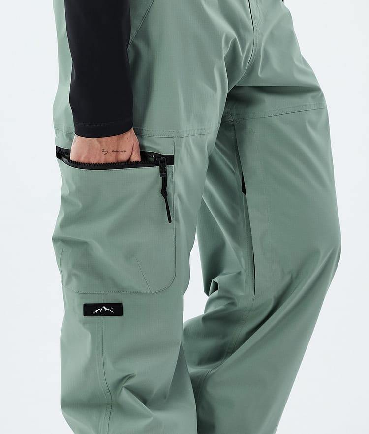 Dope Apex W Lumilautailuhousut Naiset Faded Green, Image 6 of 6