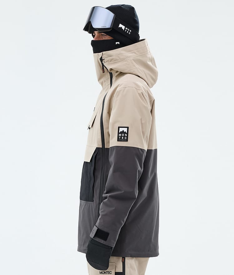 Montec Doom Laskettelutakki Miehet Sand/Black/Phantom, Image 5 of 10