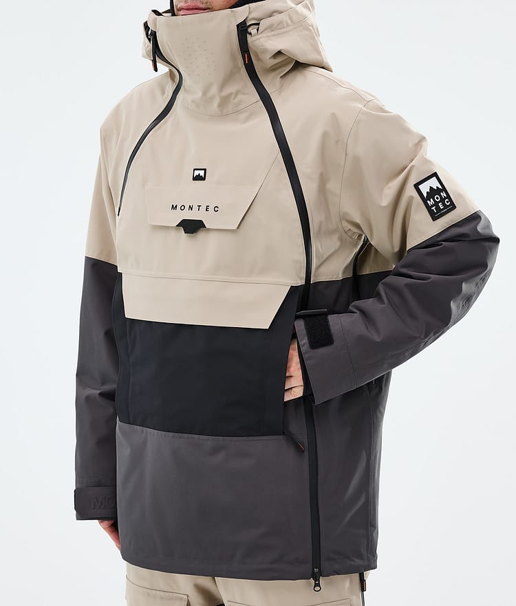 Montec Doom Lumilautailutakki Miehet Sand/Black/Phantom, Image 7 of 10