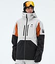 Montec Arch Laskettelutakki Miehet Light Grey/Burned Orange/Black