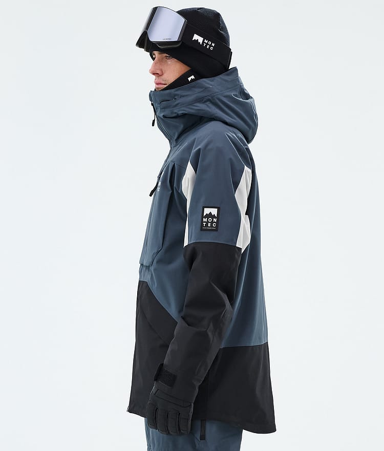 Montec Arch Lumilautailutakki Miehet Metal Blue/Light Grey/Black, Image 5 of 9