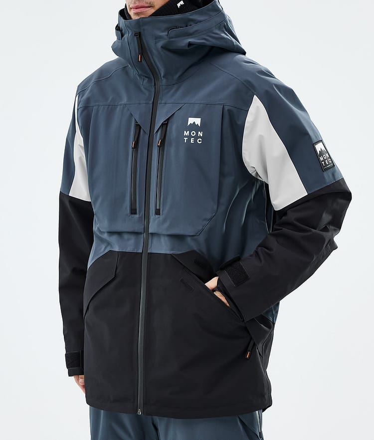 Montec Arch Laskettelutakki Miehet Metal Blue/Light Grey/Black, Image 7 of 9