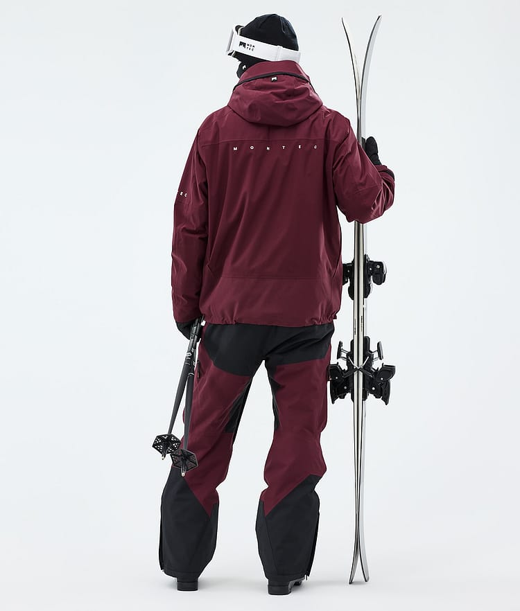 Montec Oracle Laskettelutakki Miehet Burgundy, Image 3 of 9