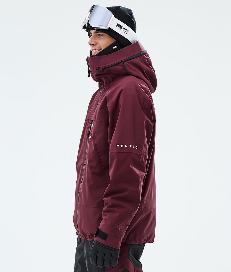 Montec Oracle Laskettelutakki Miehet Burgundy, Image 5 of 9