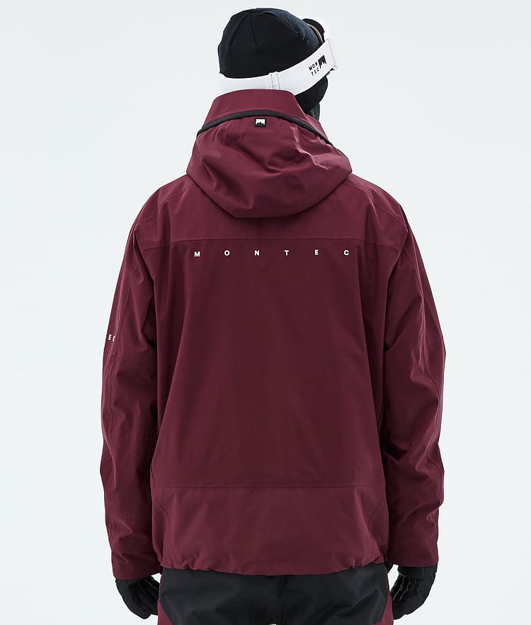 Montec Oracle Laskettelutakki Miehet Burgundy, Image 6 of 9