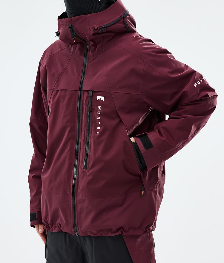 Montec Oracle Laskettelutakki Miehet Burgundy, Image 7 of 9