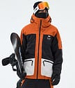 Montec Morpheus Lumilautailutakki Miehet Burned Orange/Black/Light Grey