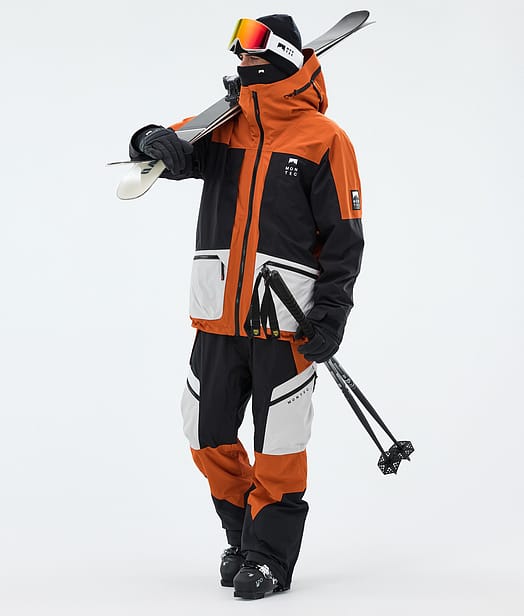 Montec Morpheus Laskettelu Outfit Burned Orange/Black/Light Grey