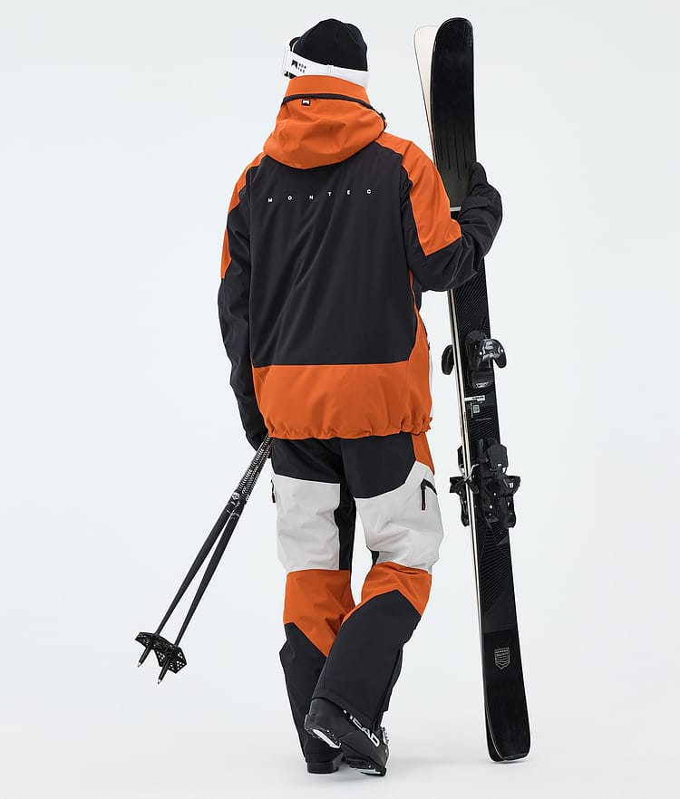 Montec Morpheus Laskettelutakki Miehet Burned Orange/Black/Light Grey, Image 3 of 9