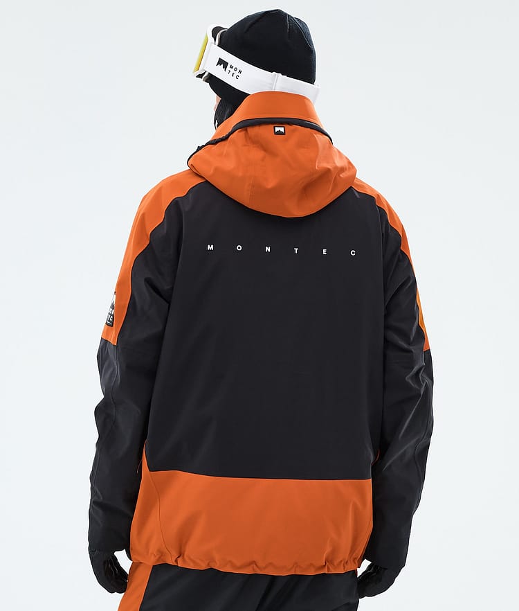 Montec Morpheus Laskettelutakki Miehet Burned Orange/Black/Light Grey, Image 6 of 9