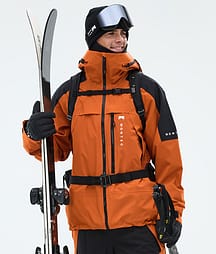 Montec Oracle Laskettelutakki Miehet Burned Orange/Black