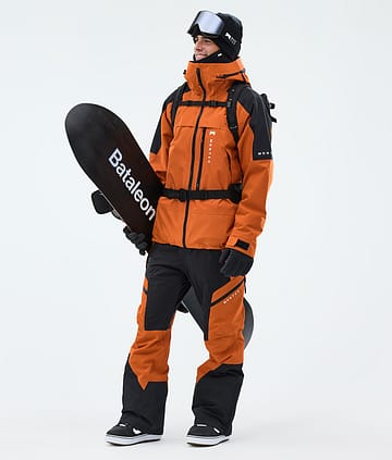 Montec Oracle Lumilautailu Outfit Burned Orange/Black