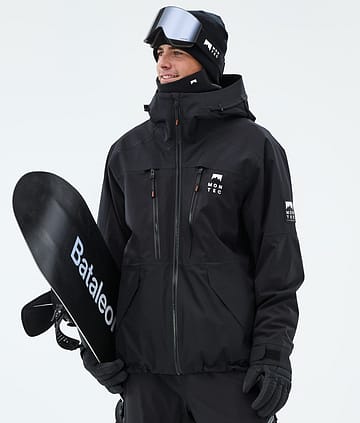 Montec Sentinel Lumilautailutakki Black