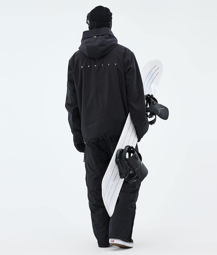 Montec Sentinel Lumilautailutakki Miehet Black, Image 3 of 9