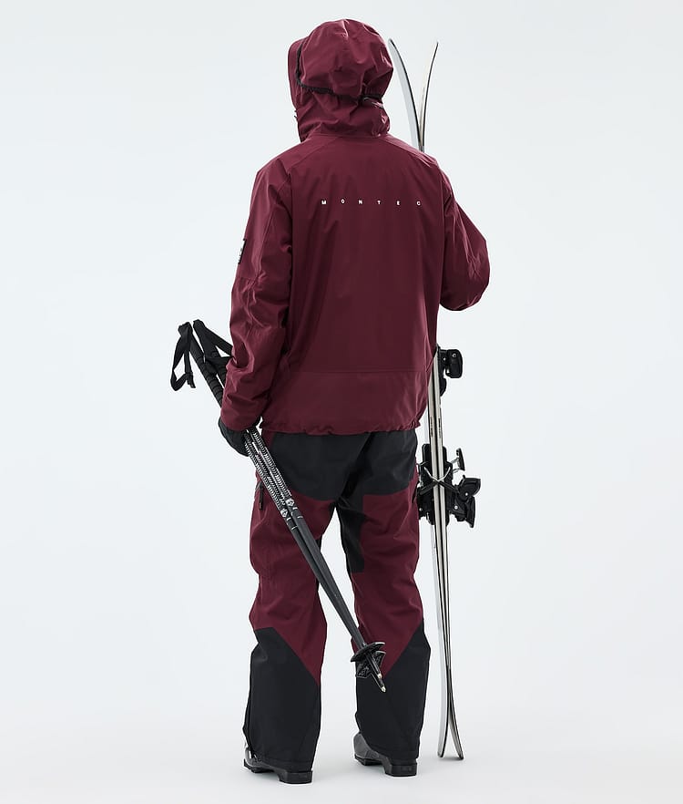 Montec Sentinel Laskettelutakki Miehet Burgundy, Image 3 of 9