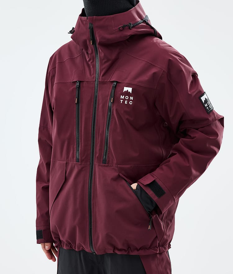 Montec Sentinel Laskettelutakki Miehet Burgundy, Image 7 of 9