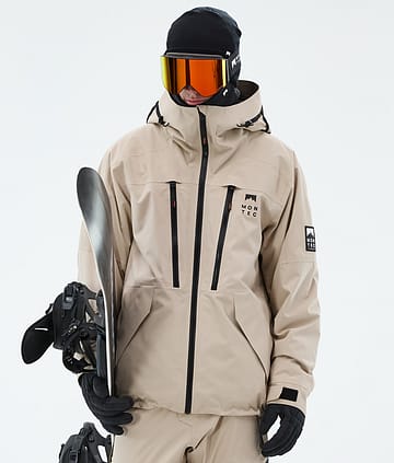 Montec Sentinel Lumilautailutakki Sand