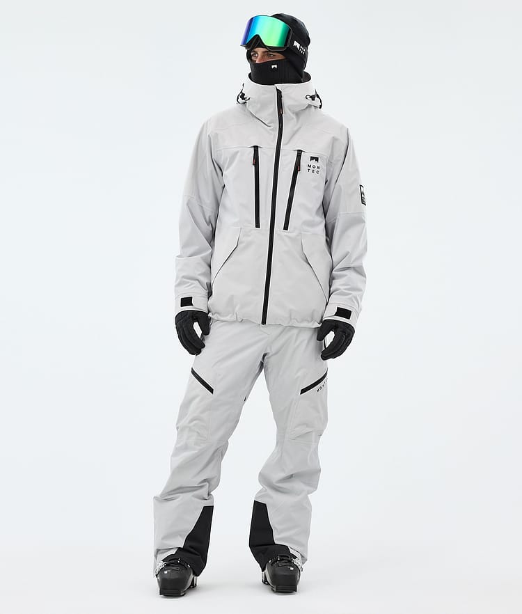 Montec Sentinel Laskettelutakki Miehet Light Grey, Image 2 of 9