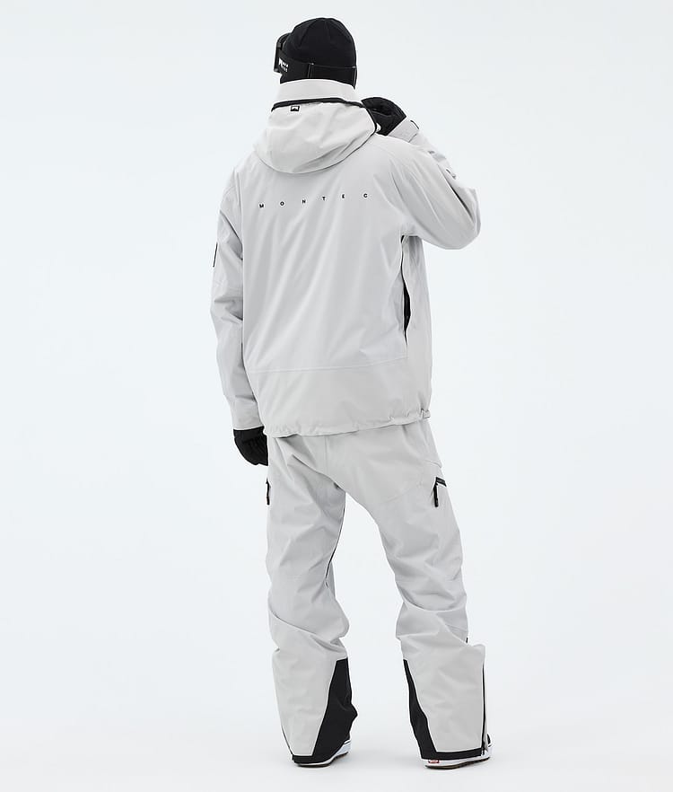 Montec Sentinel Lumilautailutakki Miehet Light Grey, Image 3 of 9