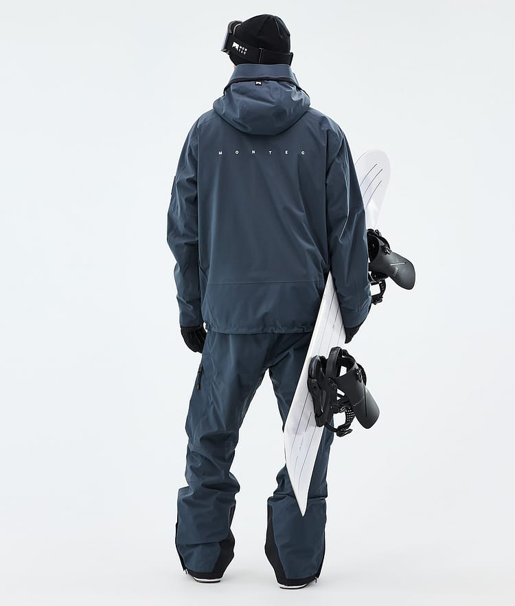 Montec Sentinel Lumilautailutakki Miehet Metal Blue, Image 3 of 9