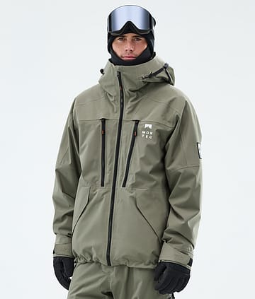 Montec Sentinel Lumilautailutakki Greenish