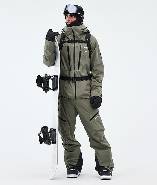 Montec Sentinel Lumilautailu Outfit Greenish