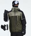 Montec Oracle Lumilautailutakki Miehet Greenish/Black/Olive Green