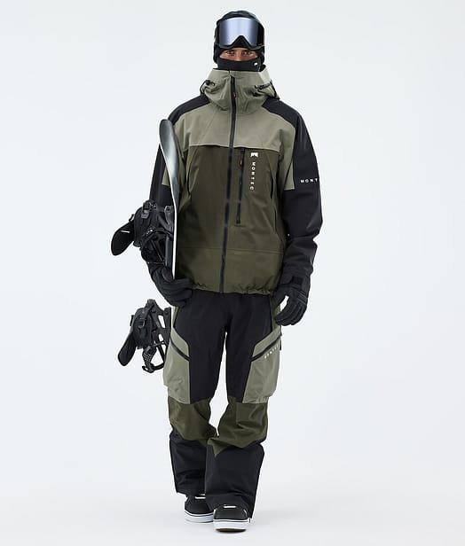 Montec Oracle Lumilautailu Outfit Greenish/Black/Olive Green