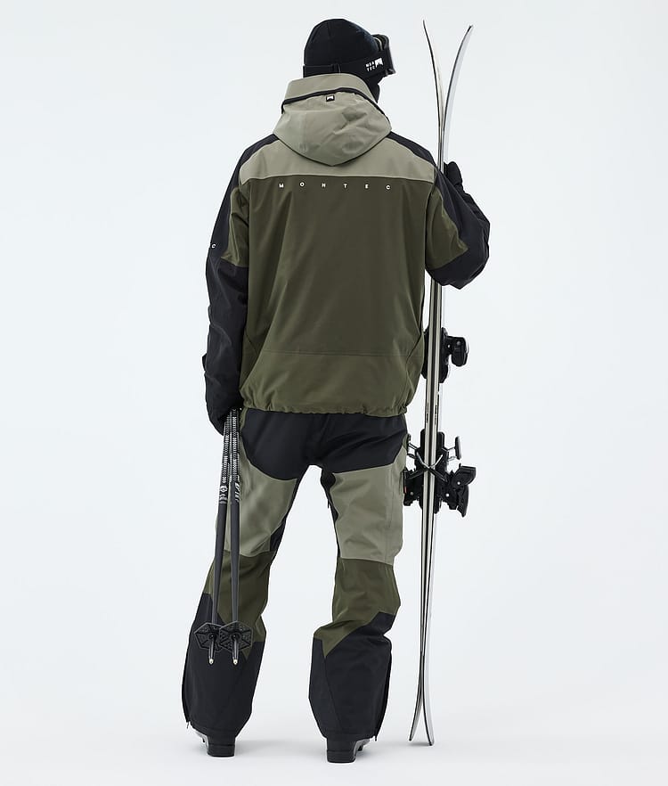 Montec Oracle Laskettelutakki Miehet Greenish/Black/Olive Green, Image 3 of 9