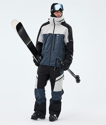 Montec Oracle Laskettelu Outfit Light Grey/Black/Metal Blue