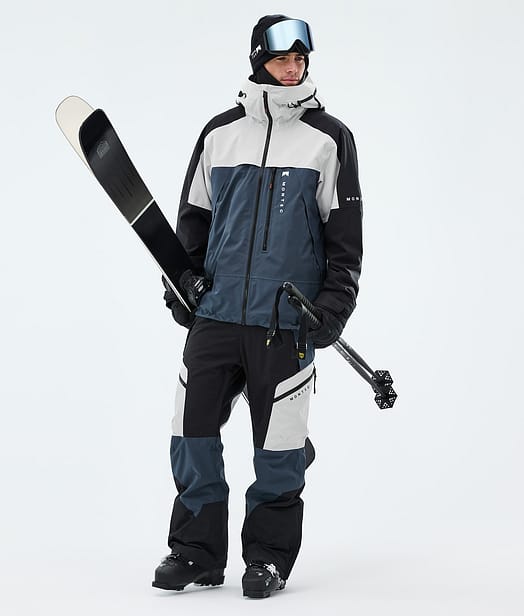 Montec Oracle Laskettelu Outfit Light Grey/Black/Metal Blue