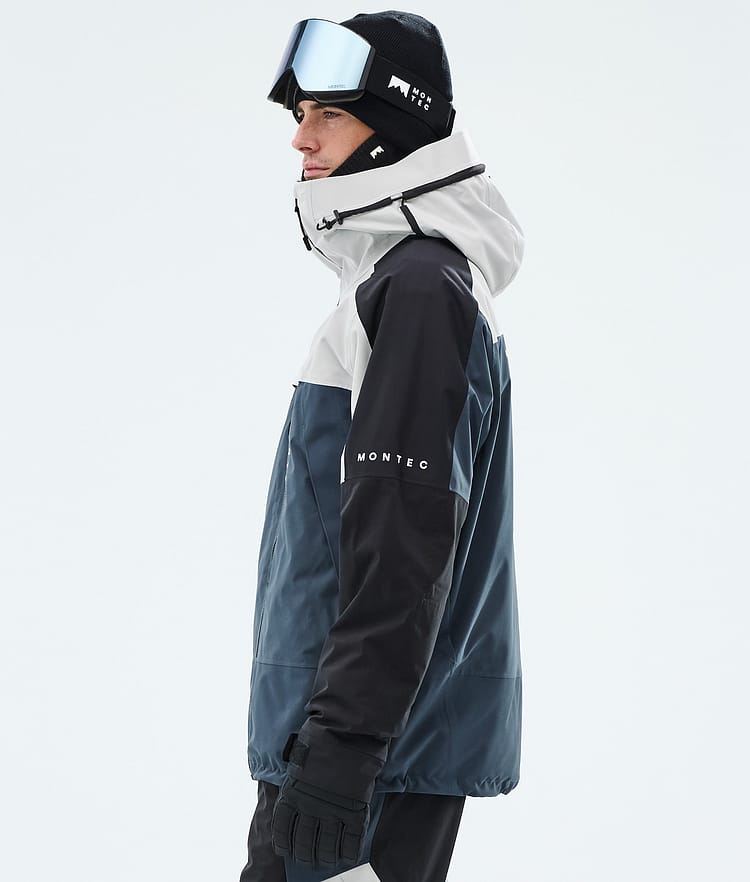 Montec Oracle Laskettelutakki Miehet Light Grey/Black/Metal Blue, Image 5 of 9