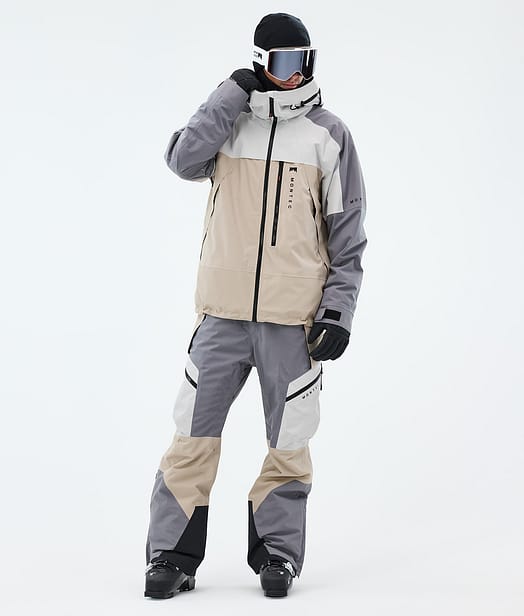 Montec Oracle Laskettelu Outfit Light Grey/Light Pearl/Sand
