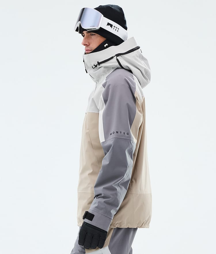 Montec Oracle Laskettelutakki Miehet Light Grey/Light Pearl/Sand, Image 5 of 9