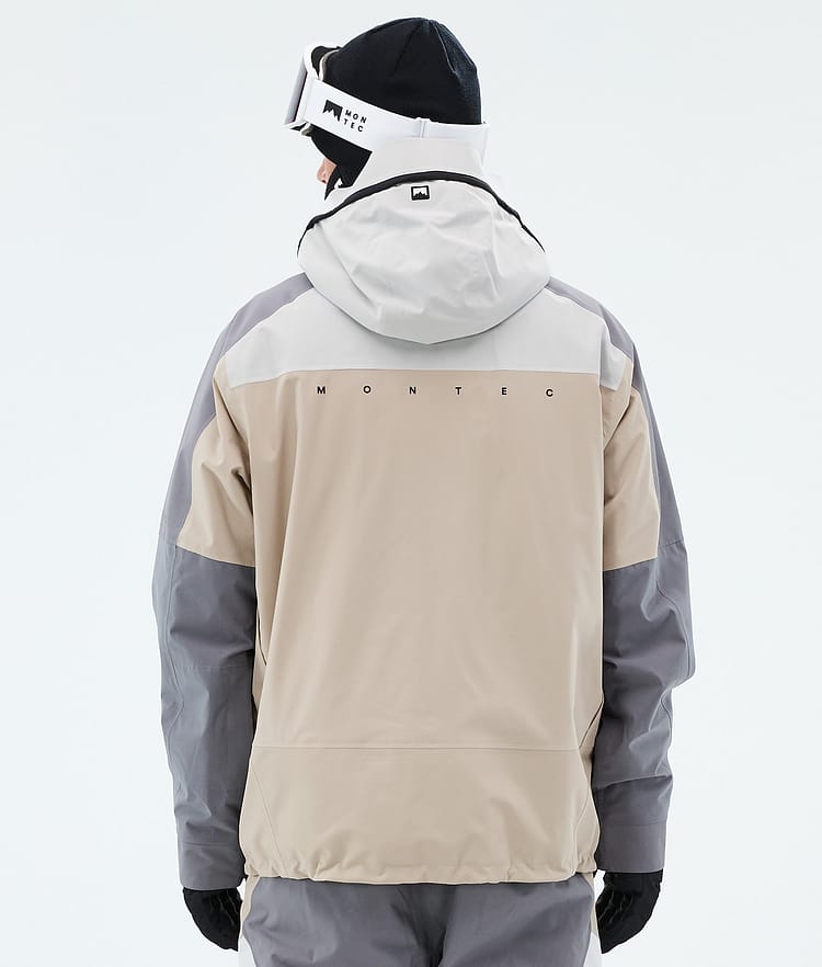Montec Oracle Lumilautailutakki Miehet Light Grey/Light Pearl/Sand, Image 6 of 9
