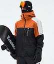 Montec Oracle Lumilautailutakki Miehet Burned Orange/Light Grey/Black