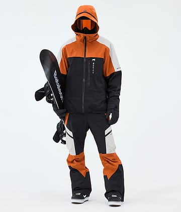 Montec Oracle Lumilautailu Outfit Burned Orange/Light Grey/Black