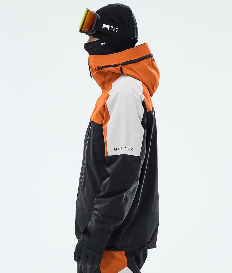 Montec Oracle Laskettelutakki Miehet Burned Orange/Light Grey/Black, Image 5 of 9