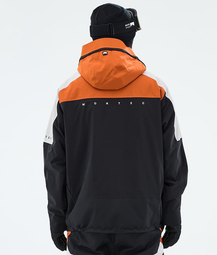 Montec Oracle Lumilautailutakki Miehet Burned Orange/Light Grey/Black, Image 6 of 9