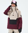 Montec Doom W Lumilautailutakki Naiset Sand/Black/Burgundy