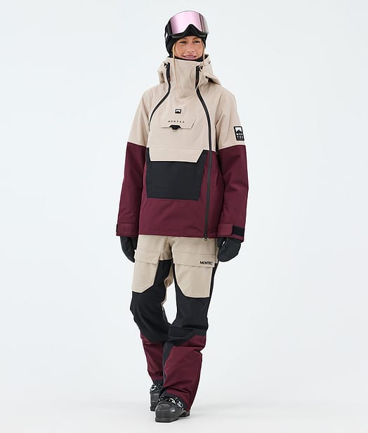 Montec Doom W Laskettelu Outfit Sand/Black/Burgundy