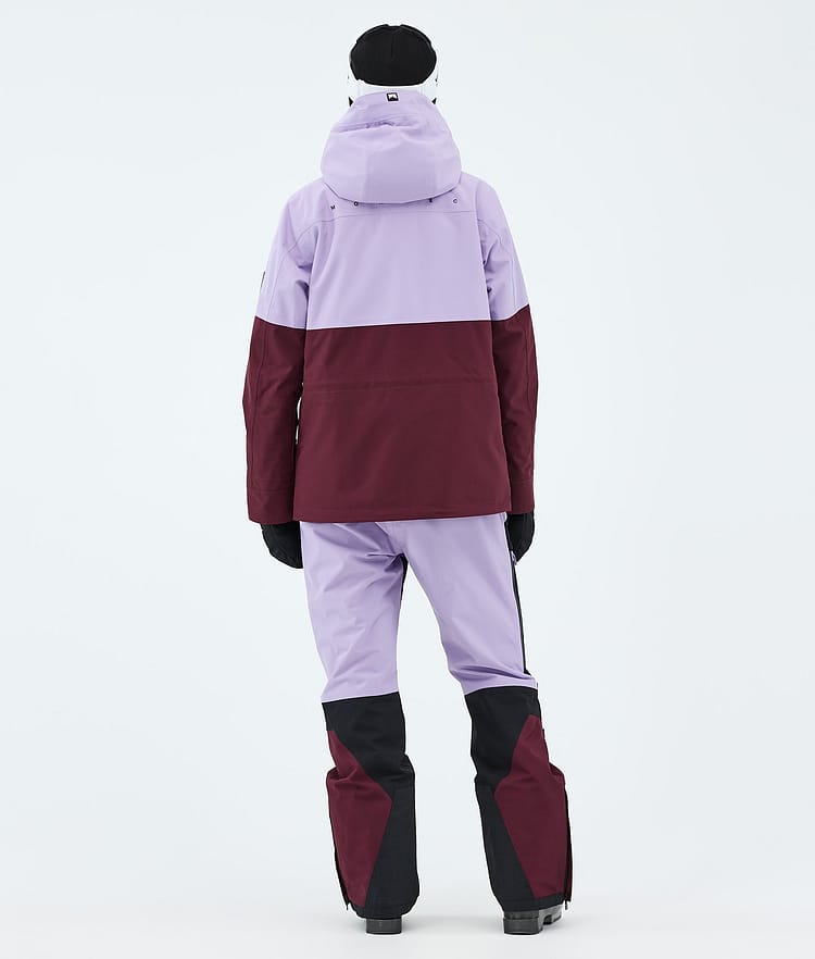 Montec Doom W Laskettelutakki Naiset Faded Violet/Black/Burgundy, Image 3 of 10