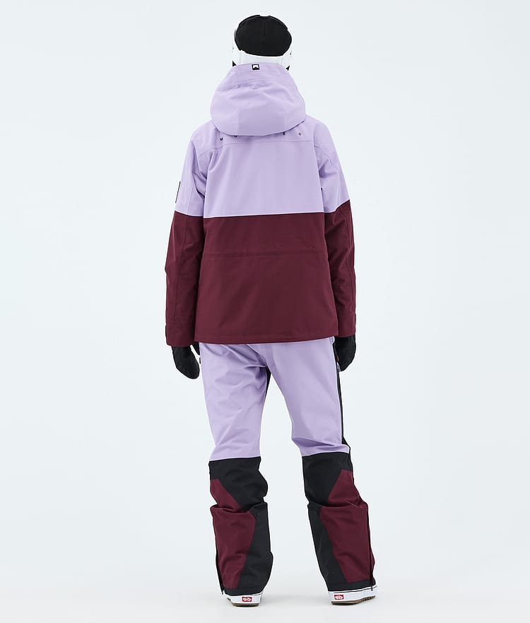 Montec Doom W Lumilautailutakki Naiset Faded Violet/Black/Burgundy, Image 3 of 10
