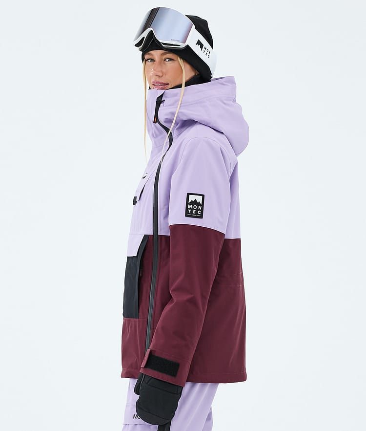 Montec Doom W Lumilautailutakki Naiset Faded Violet/Black/Burgundy, Image 5 of 10