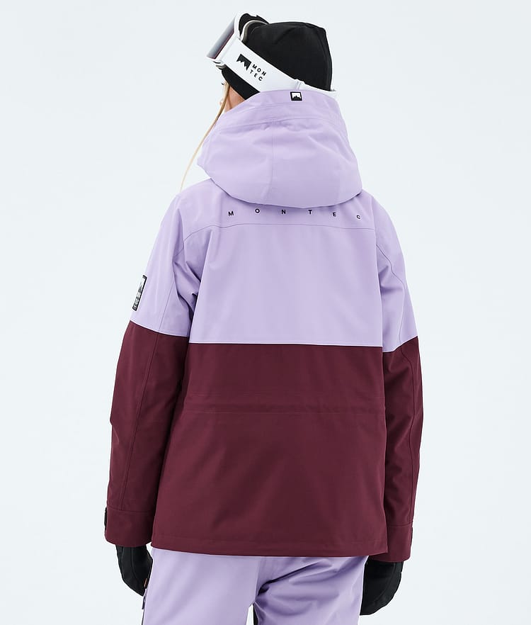 Montec Doom W Laskettelutakki Naiset Faded Violet/Black/Burgundy, Image 6 of 10