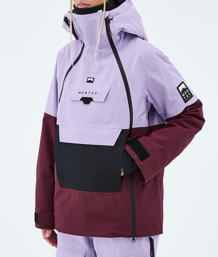 Montec Doom W Lumilautailutakki Naiset Faded Violet/Black/Burgundy, Image 7 of 10