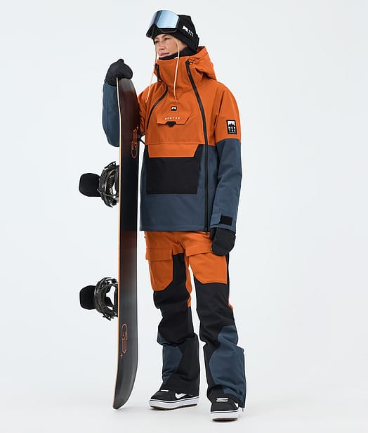 Montec Doom W Lumilautailu Outfit Burned Orange/Black/Metal Blue
