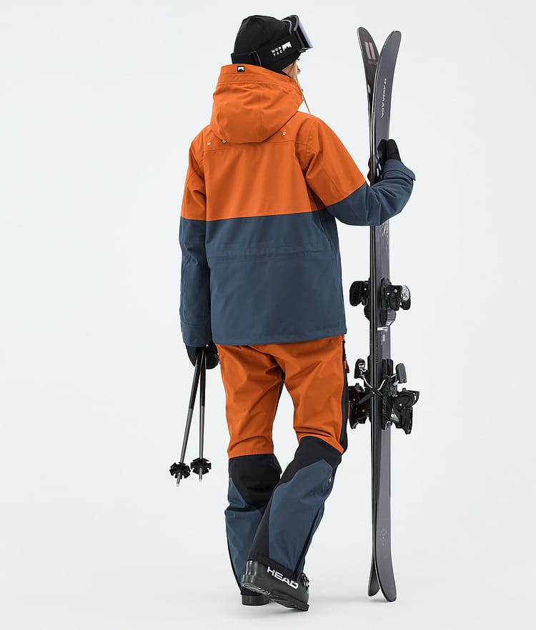 Montec Doom W Laskettelutakki Naiset Burned Orange/Black/Metal Blue, Image 3 of 10